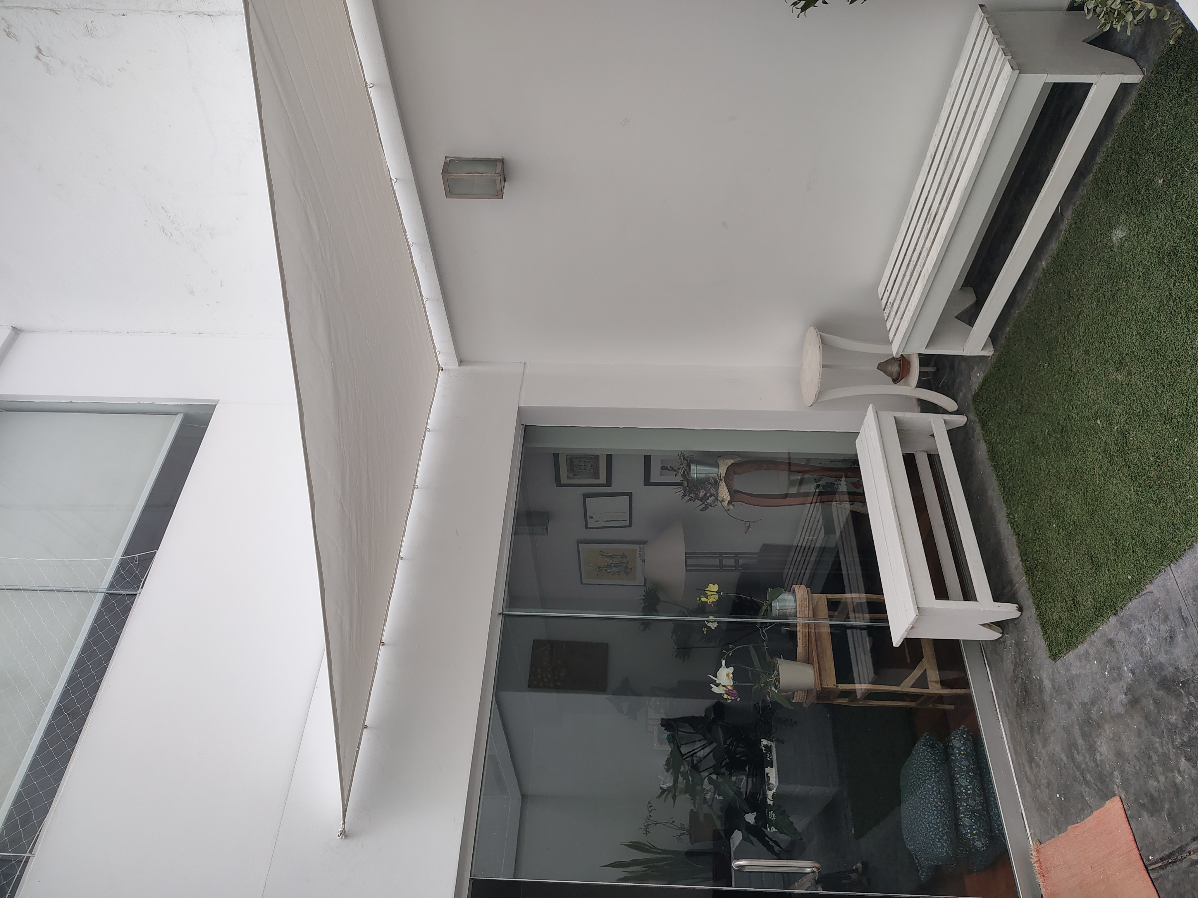Toldo proyectante para patio